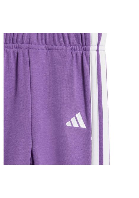 Tuta Adidas Essentials 3 Stripes French Terry Glicine Viola Infant ADIDAS CORE | Tute | KC6152-